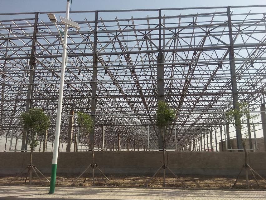 阿城汽车工业厂房网架
