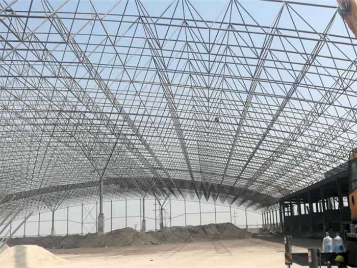 阿城钢厂料仓网架工程